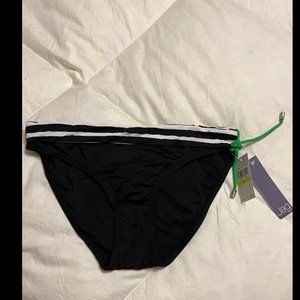 JAG black bikini bottom with white top size M women's swimsuit
